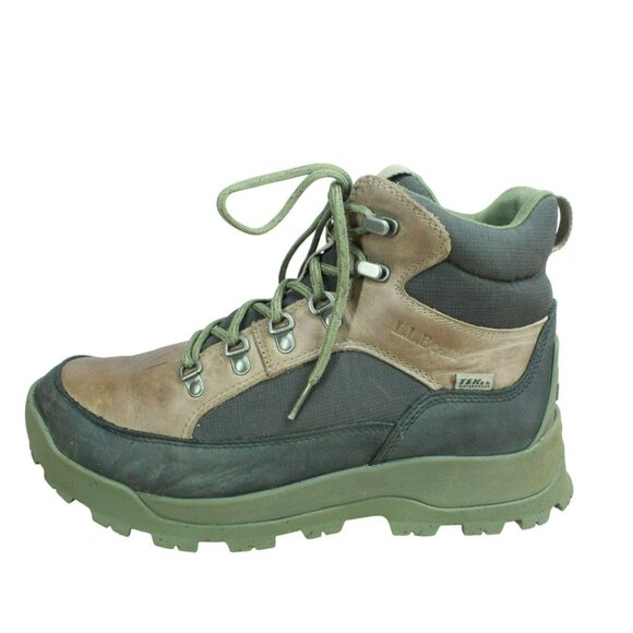 LL Bean Urban Multicolor Leather Waterproof Insulated Winter Boots Size 11 M - Picture 1 of 10